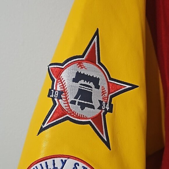Philly Stars Negro League Bomber Jacket Size 3XL New - Picture 4 of 9